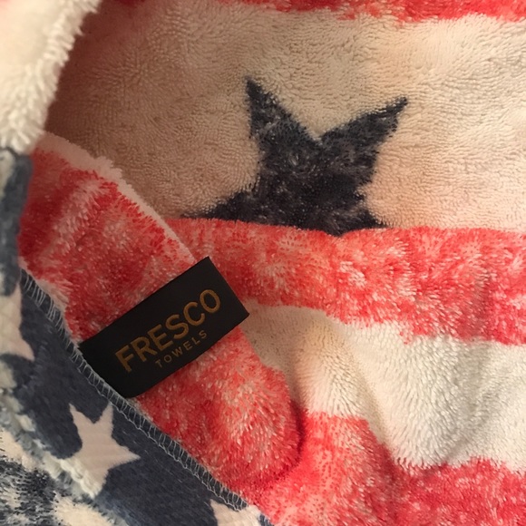 American Flag Beach Bag-Anthropologie - Picture 3 of 3
